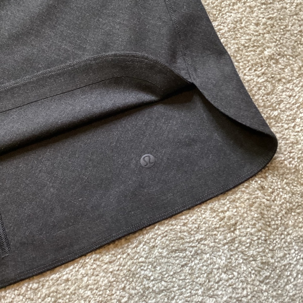 Lululemon LAB CONCEPT PIECE Structured T-Shirt Dress with pockets Grey Size 4 - Picture 7 of 11